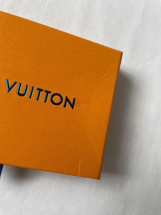 Louis Vuitton Monogram Canvas Key Pouch Coin Purse Pochette Cles Black - Picture 11 of 12